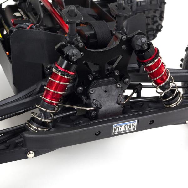 Arrma NOTORIOUS 6S 4WD BLX 1/8 Stunt Truck RTR Blue - ARA8611V5T2