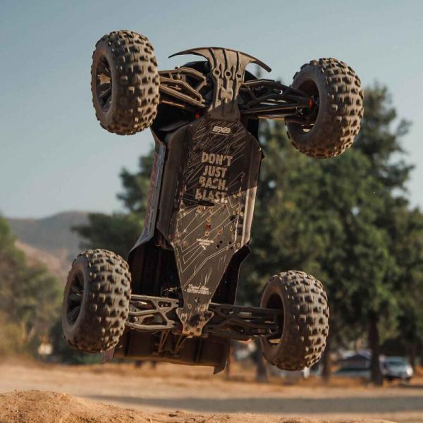 Arrma 1/8 KRATON 6S BLX 4X4 EXtreme Bash Speed Monster Truck Offrad RC-Car RTR Black - ARA8708T1