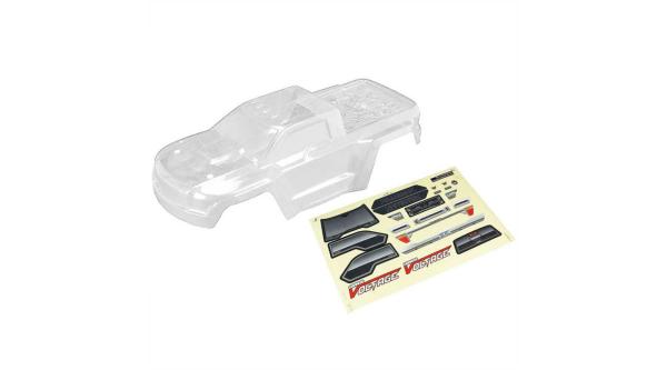 Arrma AR402192 Clear Bodyshell w/Decals GRANITE - ARAC3328