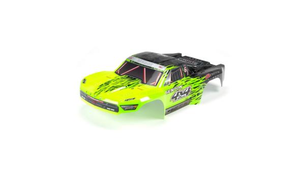 Arrma AR402204 Body Pntd Decal Trim Green SENTON 4x4 BLX - ARAC3331