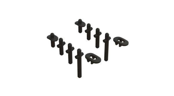 Arrma AR320453 Body Post Set - ARAC3479