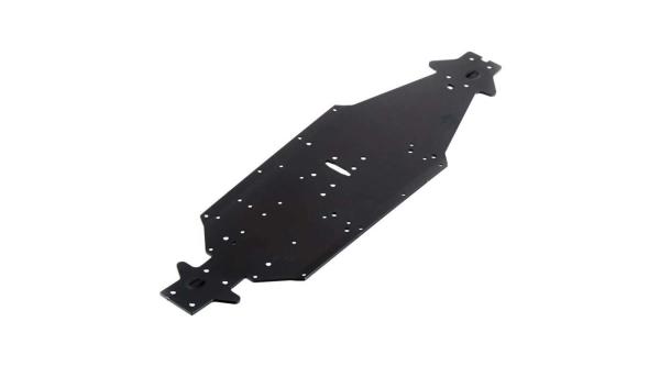 Arrma AR320197 Chassis Aluminum LWB Silver/Blue Kraton - ARAC3740