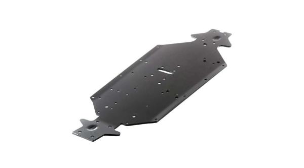 Arrma AR320188 Chassis Aluminum SWB Silver/Blue Typhon - ARAC3741