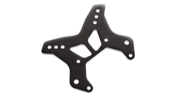 Arrma AR330377 Shock Tower Front M Aluminum Black Typhon - ARAC9022