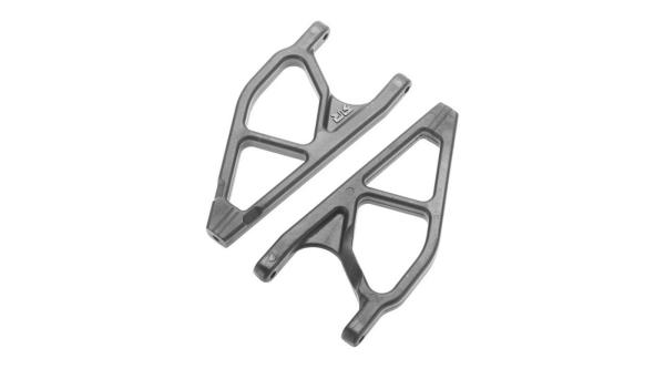 Arrma Front Upper Suspension Arms Nero (2) - ARAC9054