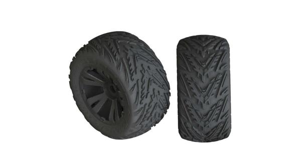Arrma AR550049 Minokwa 4s Tr/whl Blk - ARAC9467