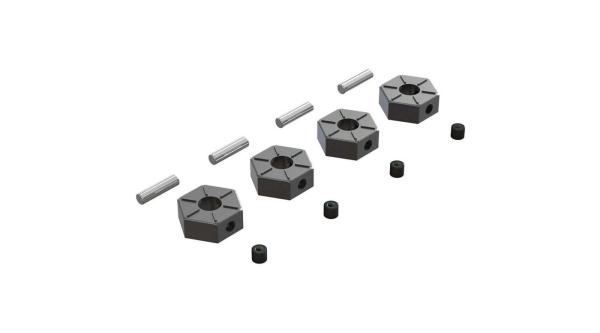 Arrma AR310816 Wheel Hex Metal 12mm (4) - ARAC9473