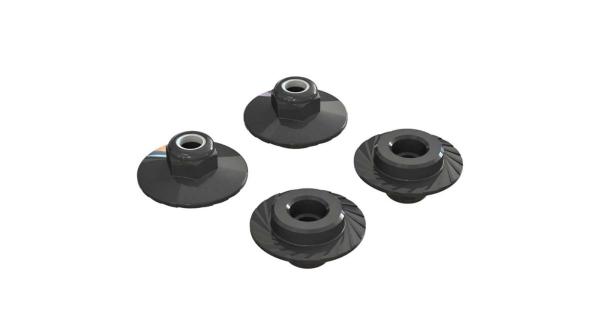 Arrma AR708007 Flngd Locknut 5x8 (4) - ARAC9698