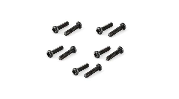 Arrma AR725312 ButtnHead Cross Machine Screw 3x12mm (10) - ARAC9838