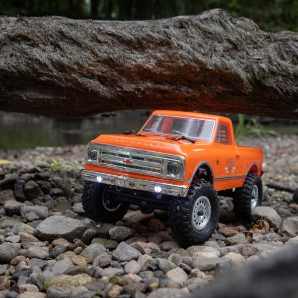 Axial 1/24 SCX24 1967 Chevrolet C10 4WD Brushed Truck Mini RC-Crawler RTR Orange - AXI00001V2T3