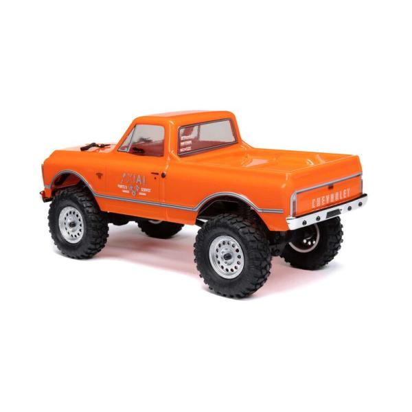 Axial 1/24 SCX24 1967 Chevrolet C10 4WD Brushed Truck Mini RC-Crawler RTR Orange - AXI00001V2T3