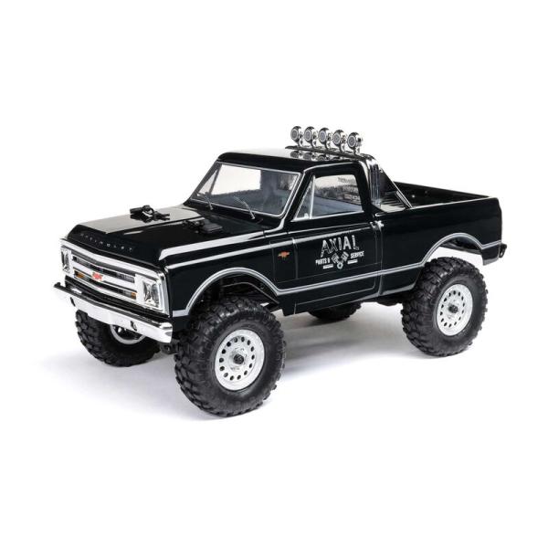 Axial 1/24 SCX24 1967 Chevrolet C10 4WD Brushed Truck Mini RC-Crawler RTR Black - AXI00001V2T4