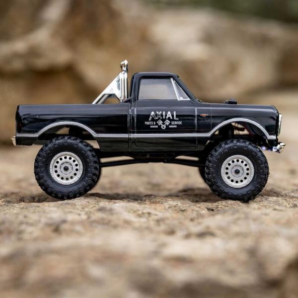 Axial 1/24 SCX24 1967 Chevrolet C10 4WD Brushed Truck Mini RC-Crawler RTR Black - AXI00001V2T4