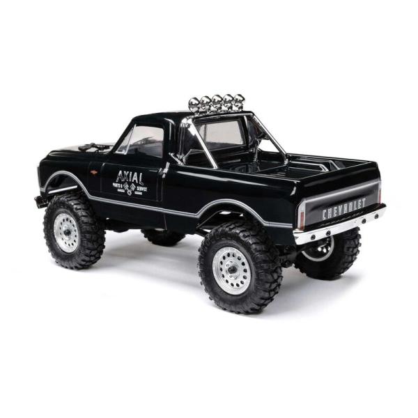 Axial 1/24 SCX24 1967 Chevrolet C10 4WD Brushed Truck Mini RC-Crawler RTR Black - AXI00001V2T4