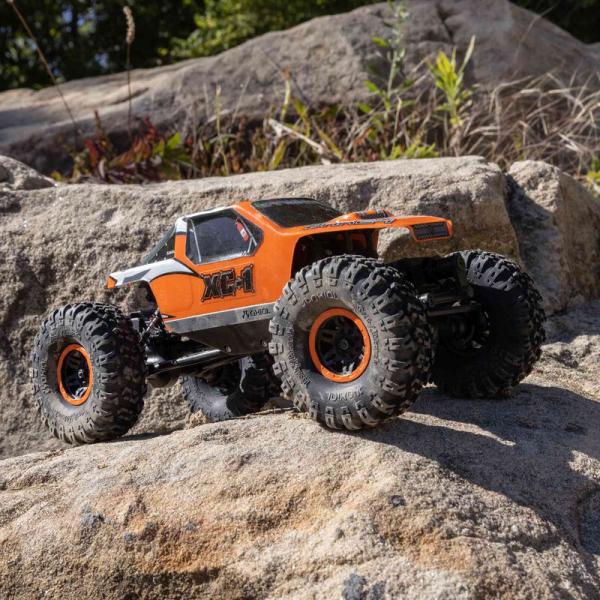 Axial AX24 XC-1, 1/24th 4WS Crawler Brushed RTR, Orange - AXI00003T2