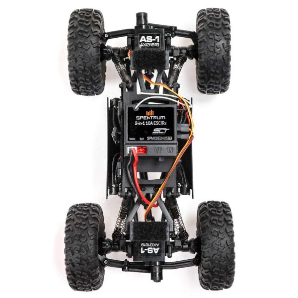 Axial AX24 XC-1, 1/24th 4WS Crawler Brushed RTR, Orange - AXI00003T2