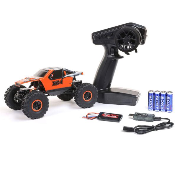 Axial AX24 XC-1, 1/24th 4WS Crawler Brushed RTR, Orange - AXI00003T2