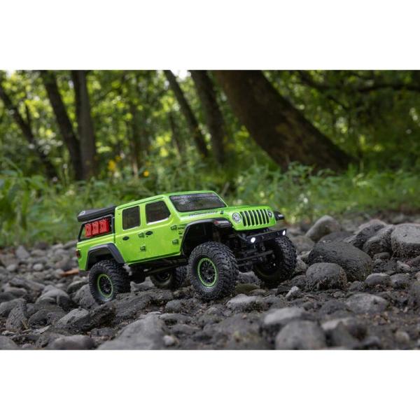 Axial 1/24 SCX24 Jeep JT Gladiator 4WD Rock Crawler Brushed Offroad RC-Car RTR Green - AXI00005V2T3
