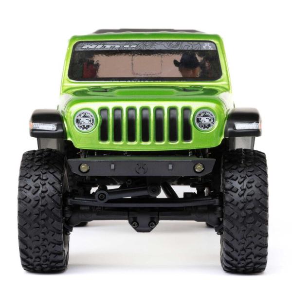 Axial 1/24 SCX24 Jeep JT Gladiator 4WD Rock Crawler Brushed Offroad RC-Car RTR Green - AXI00005V2T3