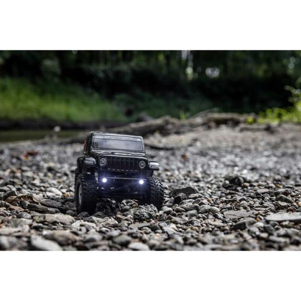 Axial 1/24 SCX24 Jeep JT Gladiator 4WD Rock Crawler Brushed Mini RC-Offroad Car RTR Black - AXI00005V2T5