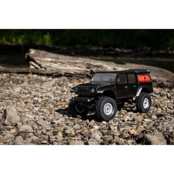 Axial 1/24 SCX24 Jeep JT Gladiator 4WD Rock Crawler Brushed Mini RC-Offroad Car RTR Black - AXI00005V2T5
