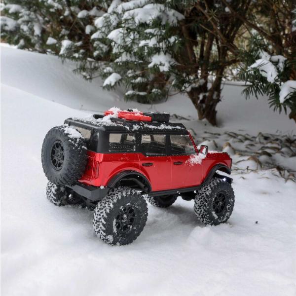Axial 1/24 SCX24 2021 Ford Bronco 4WD Truck RTR, Red - AXI00006T1