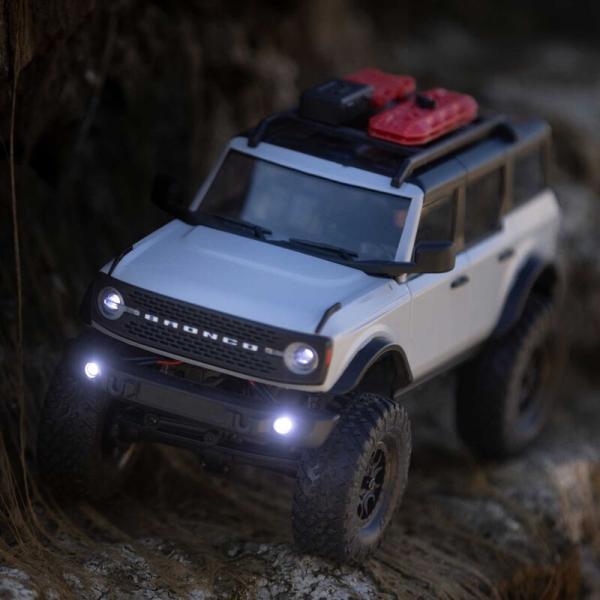 Axial 1/24 SCX24 2021 Ford Bronco 4WD Truck RTR, Grey - AXI00006T2