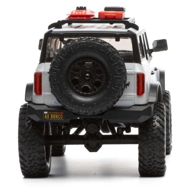 Axial 1/24 SCX24 2021 Ford Bronco 4WD Truck RTR, Grey - AXI00006T2