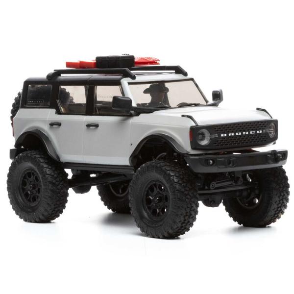 Axial 1/24 SCX24 2021 Ford Bronco 4WD Truck RTR, Grey - AXI00006T2