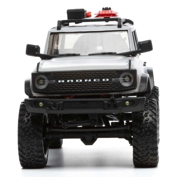 Axial 1/24 SCX24 2021 Ford Bronco 4WD Truck RTR, Grey - AXI00006T2