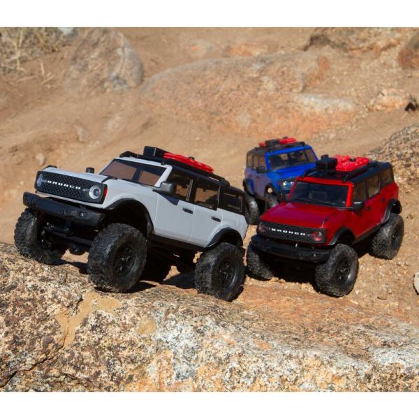 Axial 1/24 SCX24 2021 Ford Bronco 4WD Truck RTR, Grey - AXI00006T2