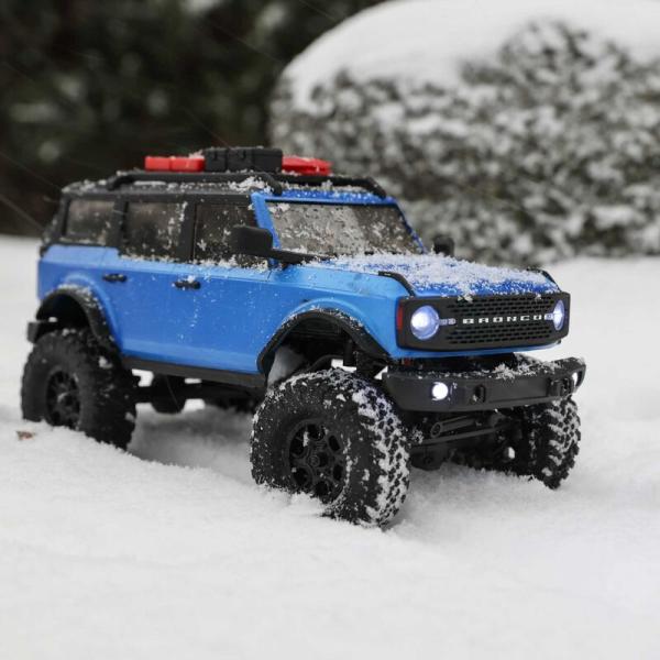 Axial 1/24 SCX24 2021 Ford Bronco 4WD Truck RTR, Blue - AXI00006T3