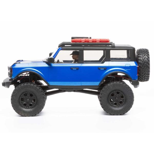 Axial 1/24 SCX24 2021 Ford Bronco 4WD Truck RTR, Blue - AXI00006T3