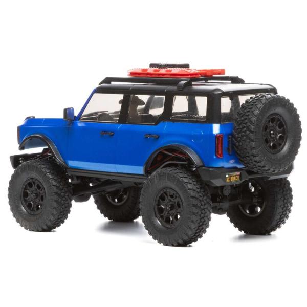 Axial 1/24 SCX24 2021 Ford Bronco 4WD Truck RTR, Blue - AXI00006T3