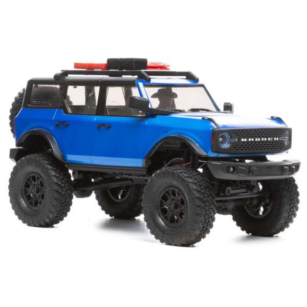 Axial 1/24 SCX24 2021 Ford Bronco 4WD Truck RTR, Blue - AXI00006T3