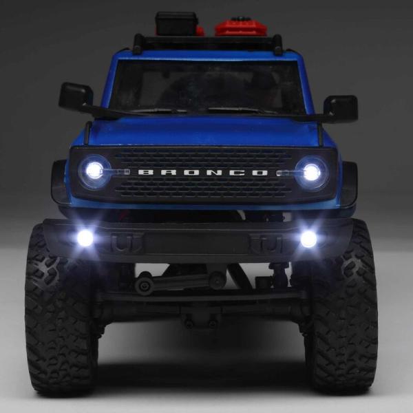 Axial 1/24 SCX24 2021 Ford Bronco 4WD Truck RTR, Blue - AXI00006T3