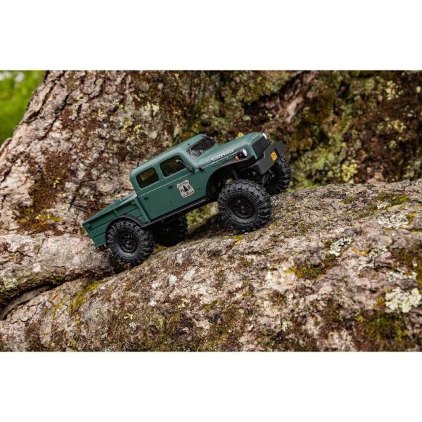 Axial 1/24 SCX24 Dodge Power Wagon 4X4 Rock Crawler Brushed Offroad RC-Car RTR Green - AXI00007T2