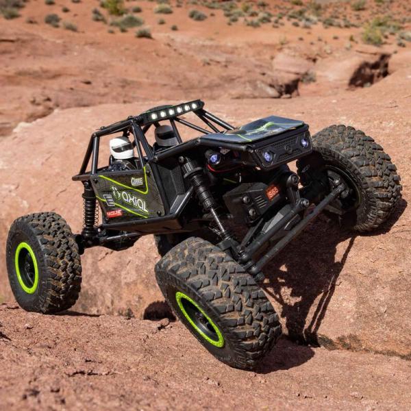Axial UTB18 Capra, Axial Racing, Trail Buggy Black 1/18 4WD RTR - AXI01002T1