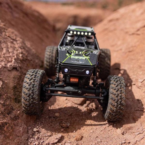 Axial UTB18 Capra, Axial Racing, Trail Buggy Black 1/18 4WD RTR - AXI01002T1