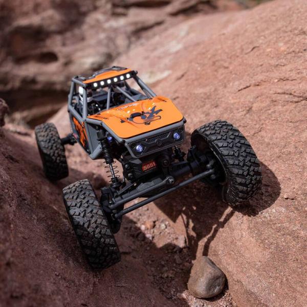 Axial 1/18 UTB18 Capra 4WD Unlimited Trail Buggy RTR Grey - AXI01002V2T2