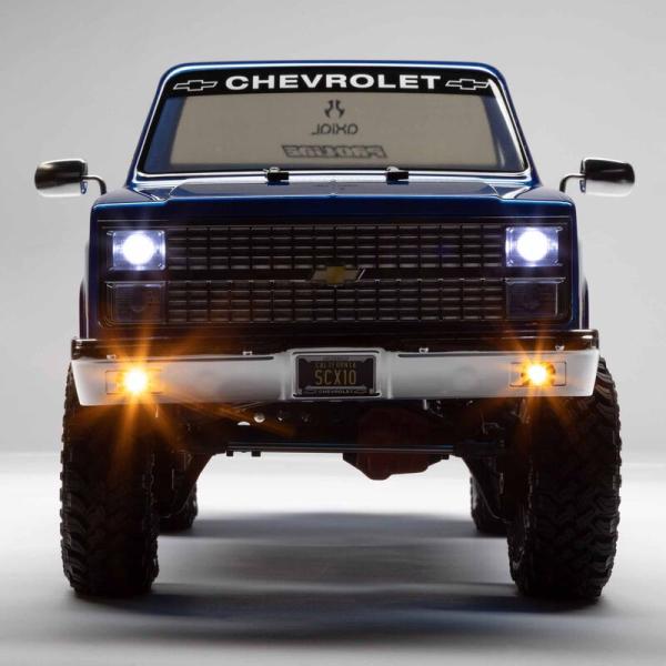 Axial 1/10 SCX10 III Base Camp 1982 Chevy K10 4X4 RTR Offroad RC-Car Crawler Blue - AXI03030T1