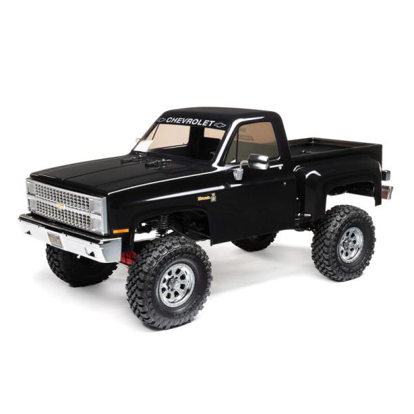Axial 1/10 SCX10 III Base Camp 1982 Chevy K10 4X4 RTR Ofroad RC-Car Crawler Black - AXI03030T2