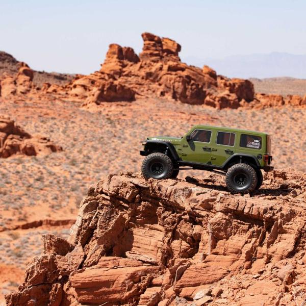 Axial SCX6 Jeep JLU Wranger 1:6 4WD RTR Green - AXI05000T1