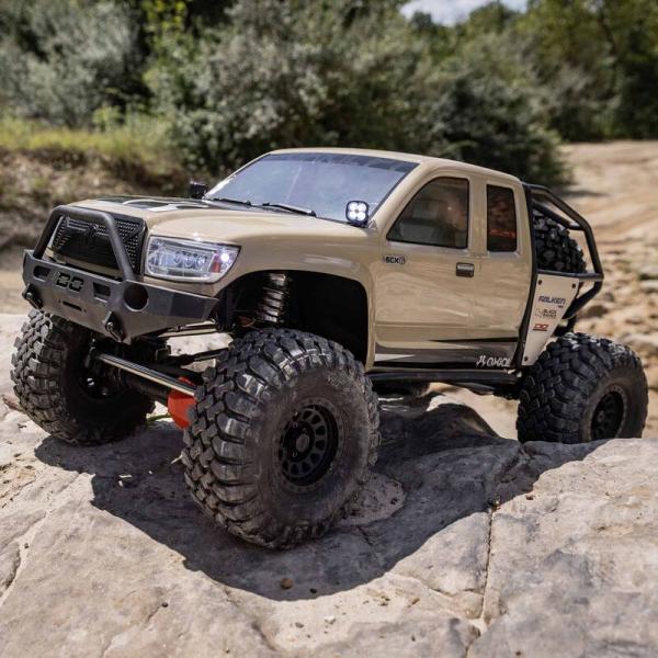 Axial SCX6 Trail Honcho: 1/6 4WD RTR Sand RC-Crawler - AXI05001T2