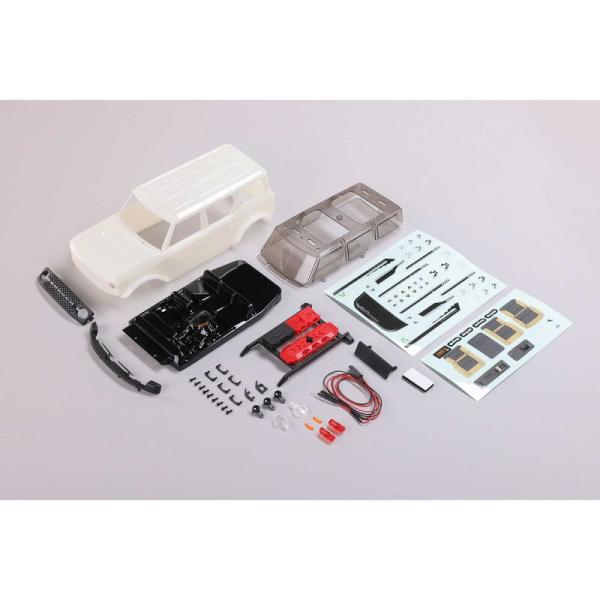 Axial Ford Bronco Body, White: SCX24 - AXI200009