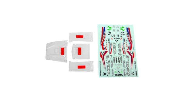 Axial Body Panel Set (Clear): UTB - AXI230012