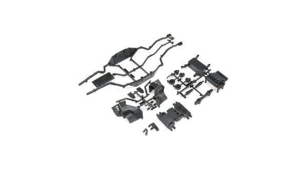 Axial Wraith 1.9 Lower Rail/Skid Plate/Battery Tray - AXI231001