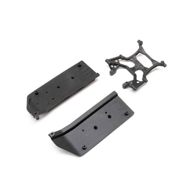 Axial Chassis Side Plates & Rear Brace: SCX10 III BC - AXI231049