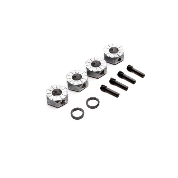 Axial SCX6: 17mm Hex Set w/Pins (4) - AXI252011