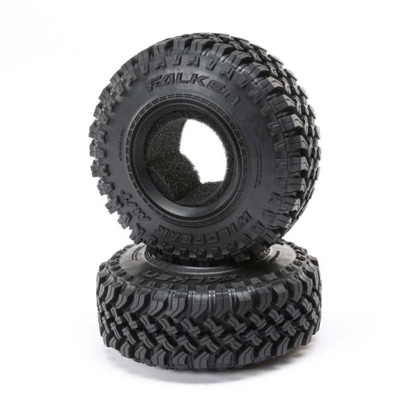 Axial 1.9 Falken WILDPEAK M/T 4.19 R35 Tires with Inserts (2) - AXI43016